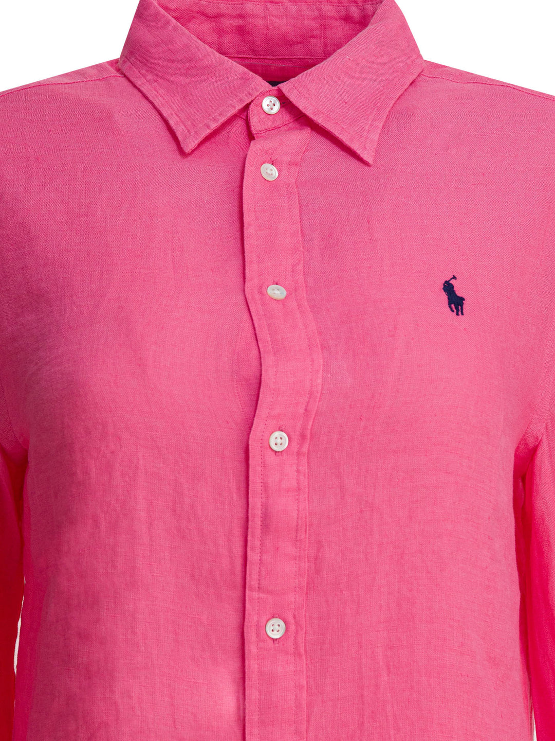 Polo Ralph Lauren Classic-Fit Linen Shirt Shirts - Fuchsia | f015642a68d3dc02c1a89a54ffca2b5800023192