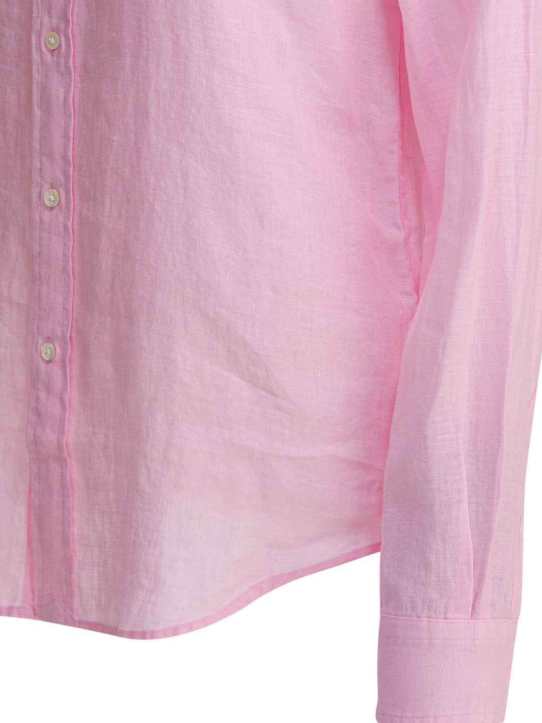 Polo Ralph Lauren Classic-Fit Linen Shirt Shirts - Pink | 83fcc5e7de5141eedfb870da187a2cd0b6885b38