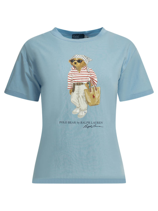 Polo Bear T-Shirts Light Blue