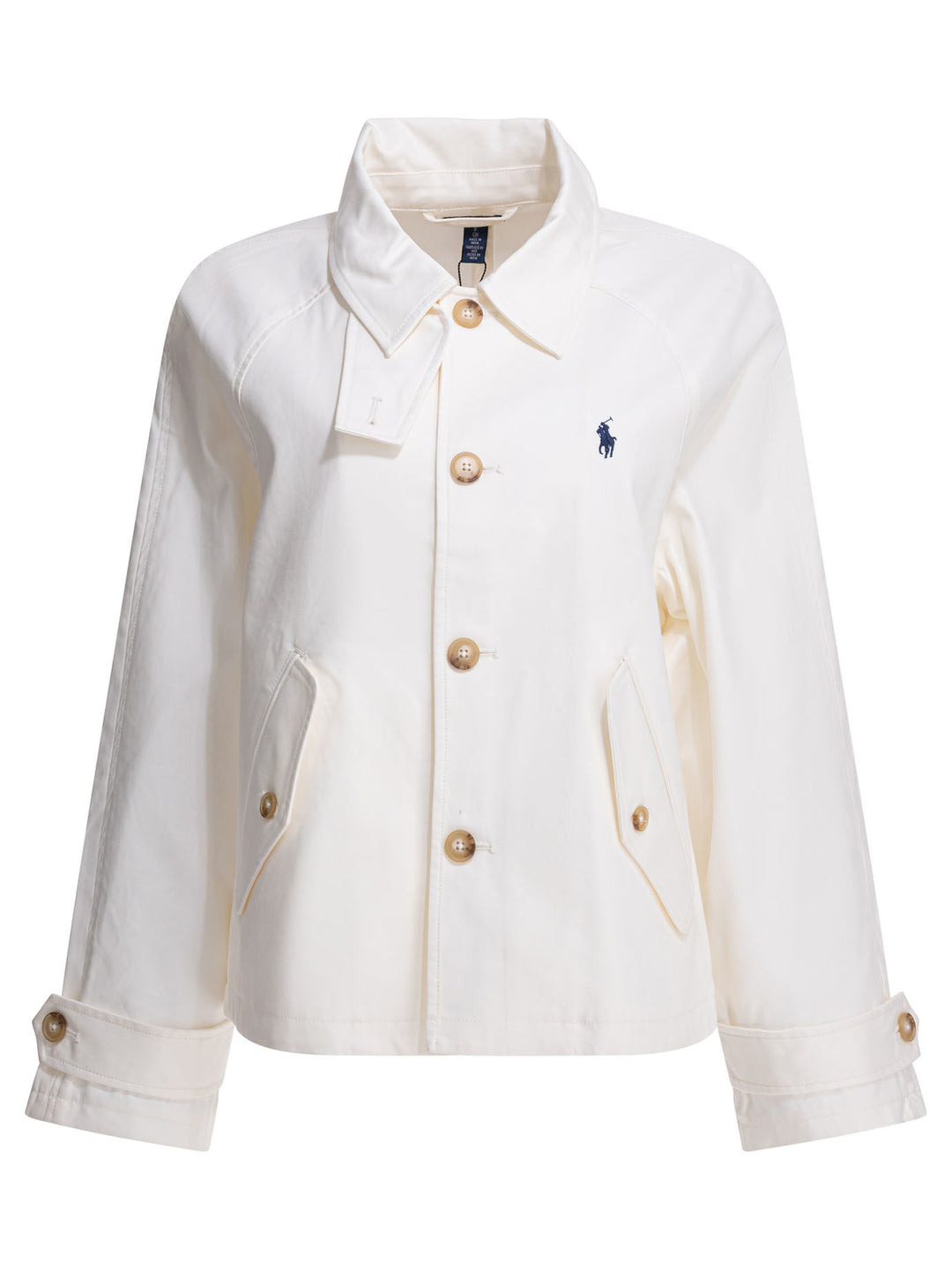 Polo Ralph Lauren Lightweight Jacket With Logo Jackets and Coats - White | d3cf1159a40984083086d4b98ae3cb1db76a2620
