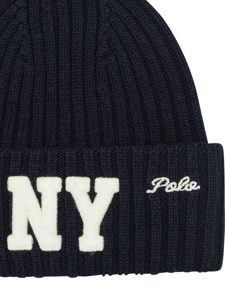 Polo Ralph Lauren Wool Beanie Hats - Blue | 012a84995c97d2c2d0a1c6b8ccdfe6e3ce4fbccc