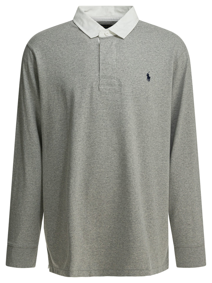 Polo Ralph Lauren Polo Shirt With Buttons And Logo Polo shirts - Grey | 9f5ab0b1ec610d55c8f3d264a5469528b8a00d9a