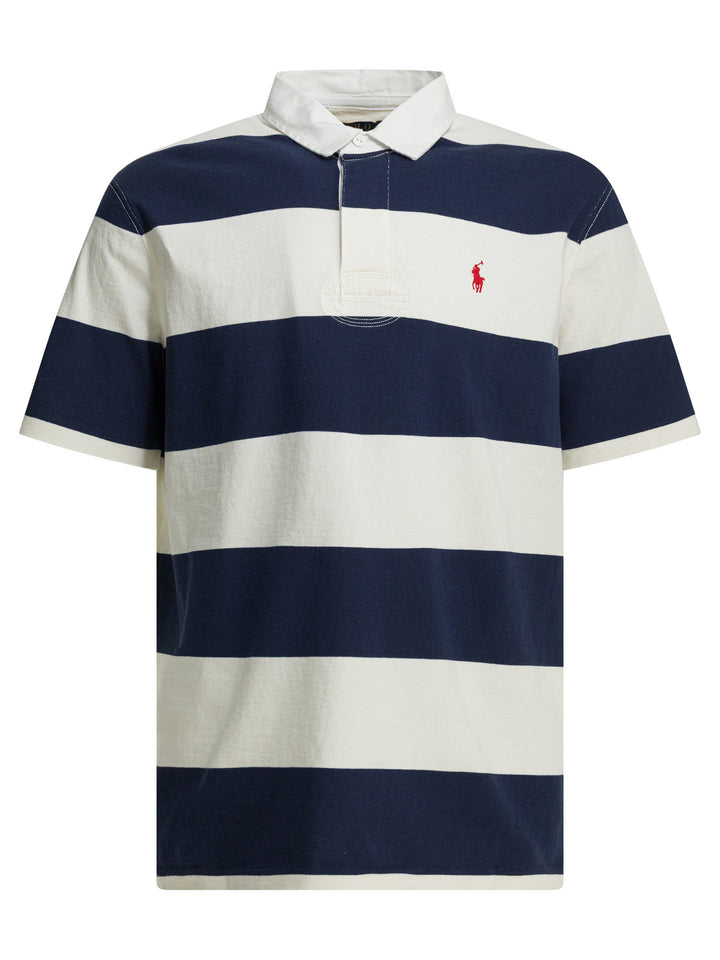 Polo Ralph Lauren Polo Shirt With Buttons And Logo Polo shirts - Blue | 1e987462703cdcefc2417073df8943b4d723fa90