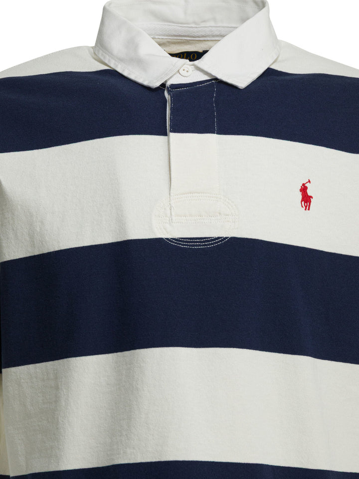 Polo Ralph Lauren Polo Shirt With Buttons And Logo Polo shirts - Blue | 03543ad22e4e4cfad92239c78eda6a938f24dbbb