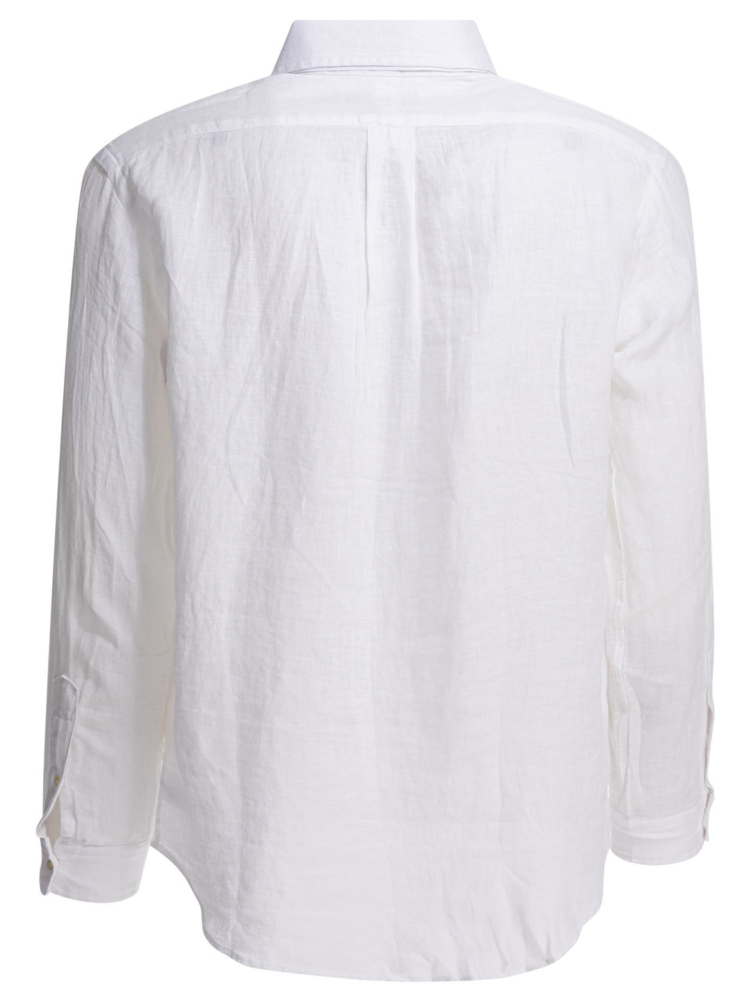Polo Ralph Lauren Classic-Fit Casual Shirt With Logo Shirts - White | 3d33fe895f14d98114df894a4e0f0d433b9a8696