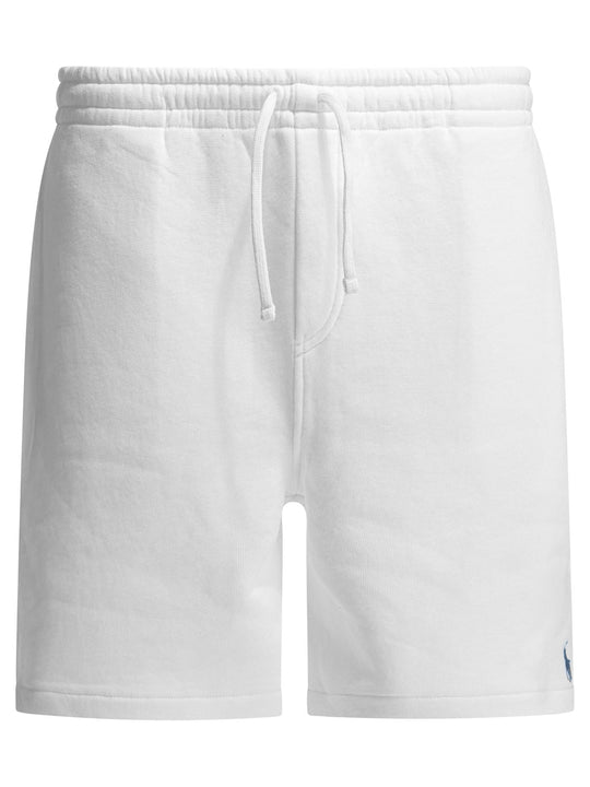 Sweat With Logo Shorts White