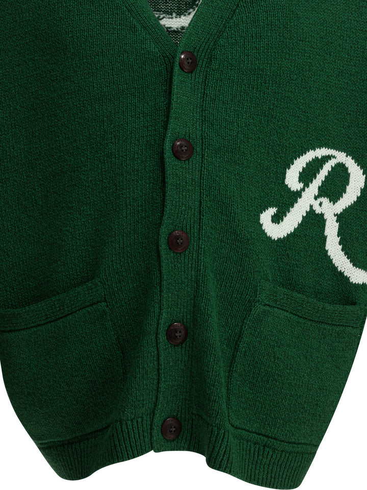 Polo Ralph Lauren Cardigan With Logo Knitwear - Green | 943878a6dca3ba465cfd7d61d1de85c838e5c43a