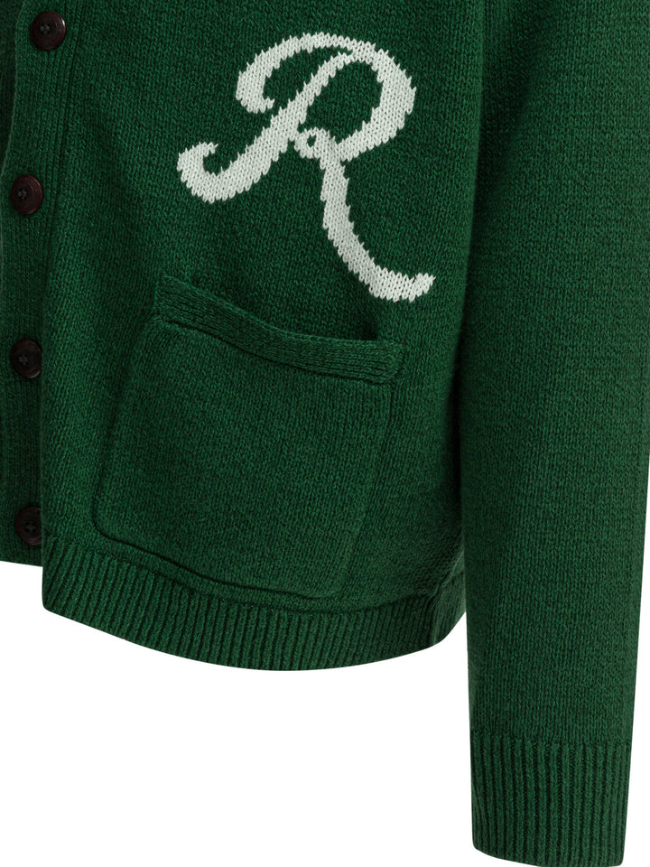 Polo Ralph Lauren Cardigan With Logo Knitwear - Green | 216776a681f70624271df1c9ef11f53ce1f06d2b
