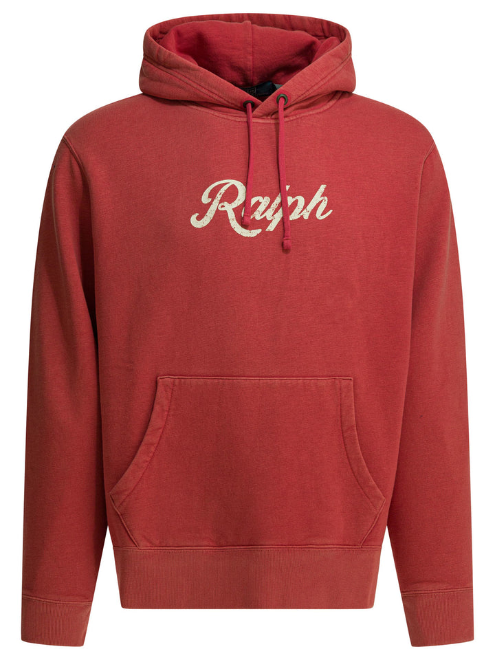 Polo Ralph Lauren Hoodie With Logo Sweatshirts - Red | 7802d20278bbd065d762cf1667c040664e045cc9