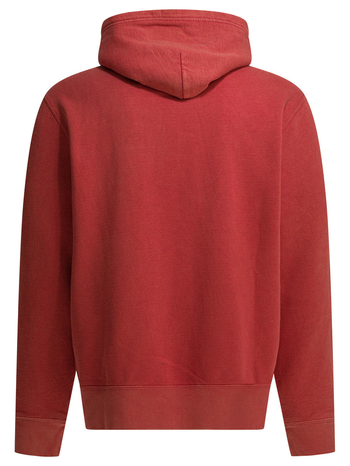 Polo Ralph Lauren Hoodie With Logo Sweatshirts - Red | 15a2d921a0c38e8866530075dc2f96af1af4ed5b