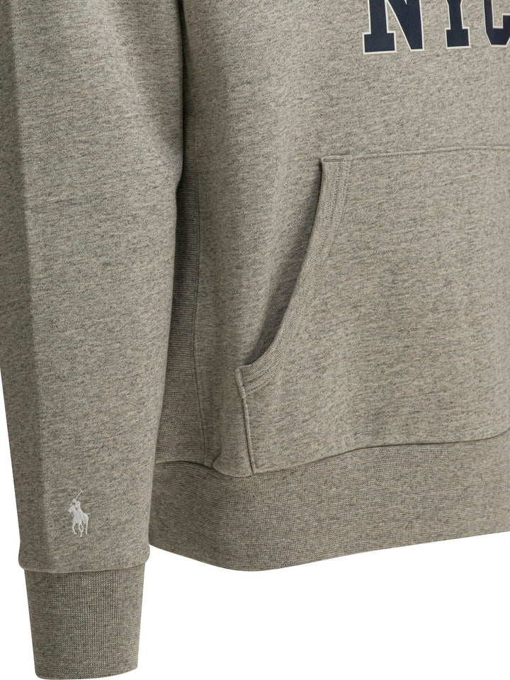 Polo Ralph Lauren Hoodie With Logo Sweatshirts - Grey | 07fb599e899efd51872ae734b210292a032692c9