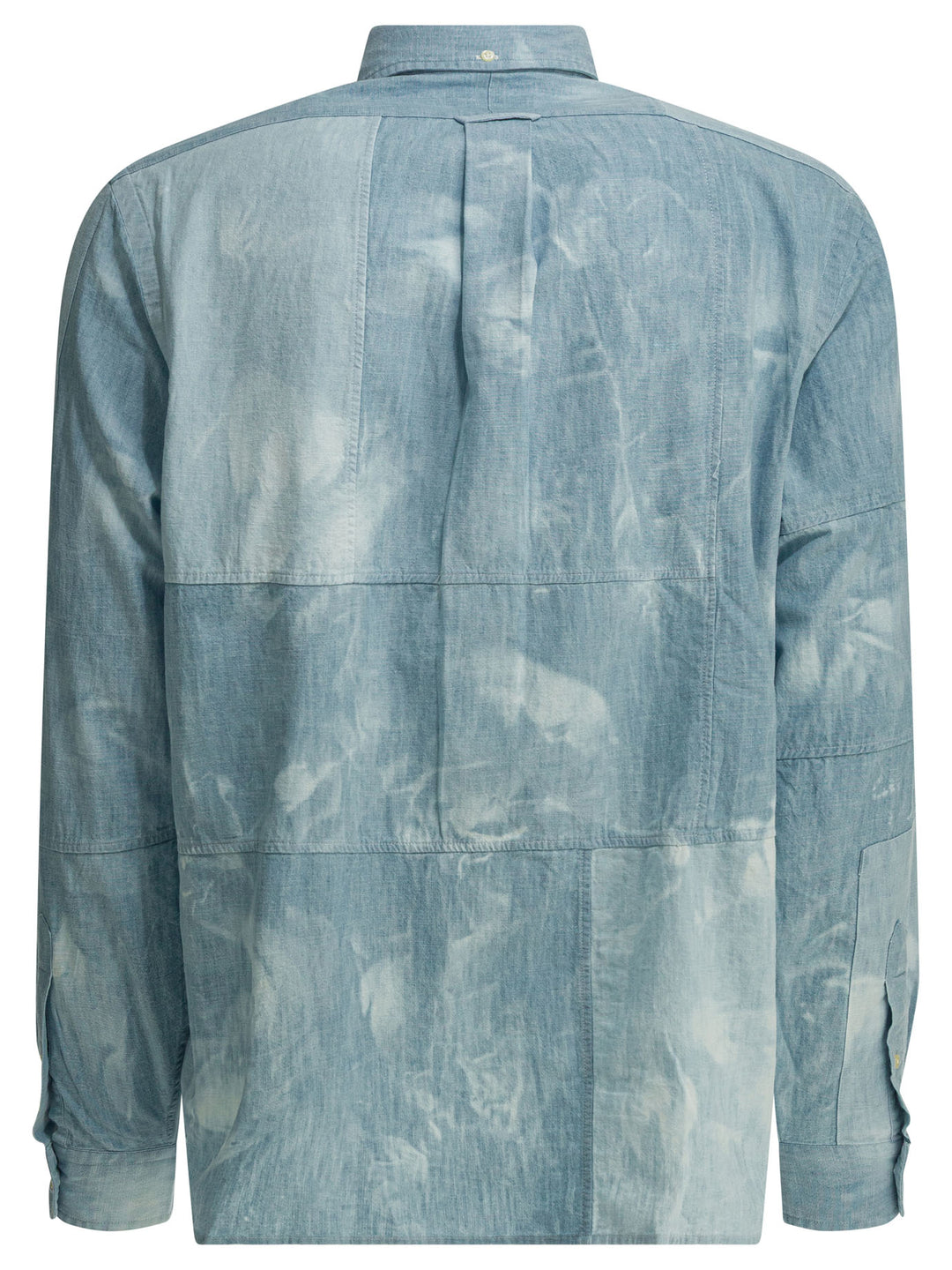 Polo Ralph Lauren Tie-Dye Classic-Fit Casual Shirt Shirts - Blue | 0230ebca383cc29c50e86f4086cec05ef77a03d9
