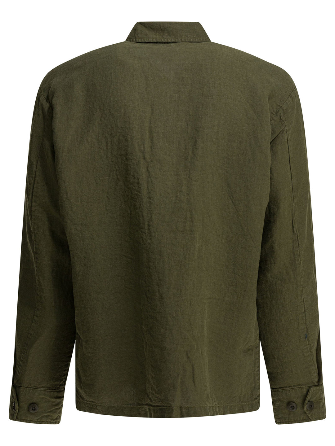 Polo Ralph Lauren Linen Overshirt Jacket Jackets and Coats - Green | 5c298327474913e8852062e88b33dfc28f273292