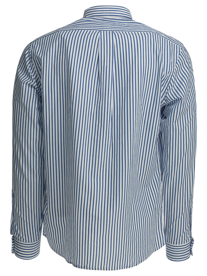 Polo Ralph Lauren Custom-Fit Casual Shirt With Logo Shirts - White | 9c1f1b95d97d8f5c7f1beee57db64958dc3995d5