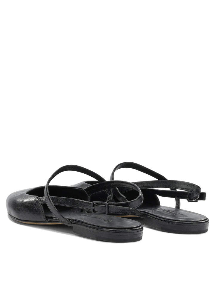 Pomme D'Or Ballerine Slingback In Pelle Ballerinas - Black | 3a2cae5249cac86bd03a39b6b31754cdf795f57b