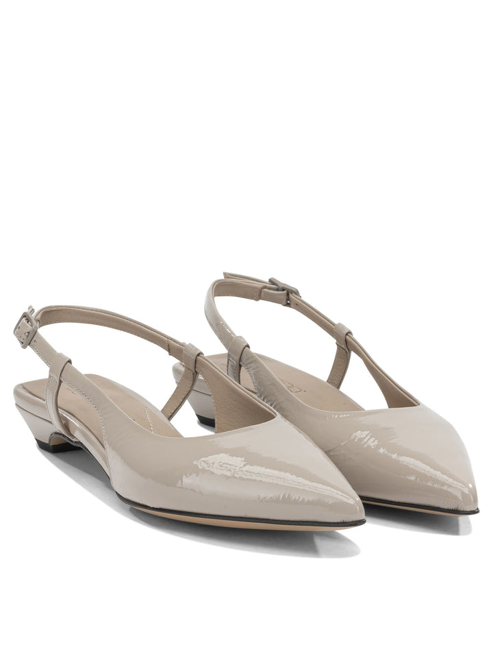 Pomme D'Or Slingback In Pelle Heeled shoes - Beige | 9b3548c5940eb314e990ab9db8653138e0469b8d