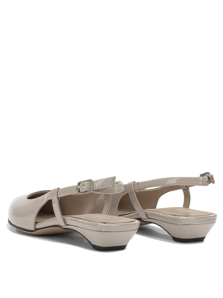 Pomme D'Or Slingback In Pelle Heeled shoes - Beige | 49a5f42ee1ca6c42f2c03f07cad828a2edc66528