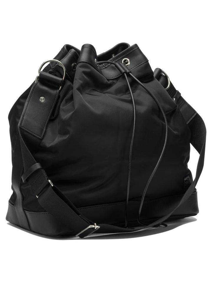 Porter-Yoshida & Co String Shoulder Bags - Black | c69cdd9b8ac494b5d37a0182b681b5ccedf6ca4d