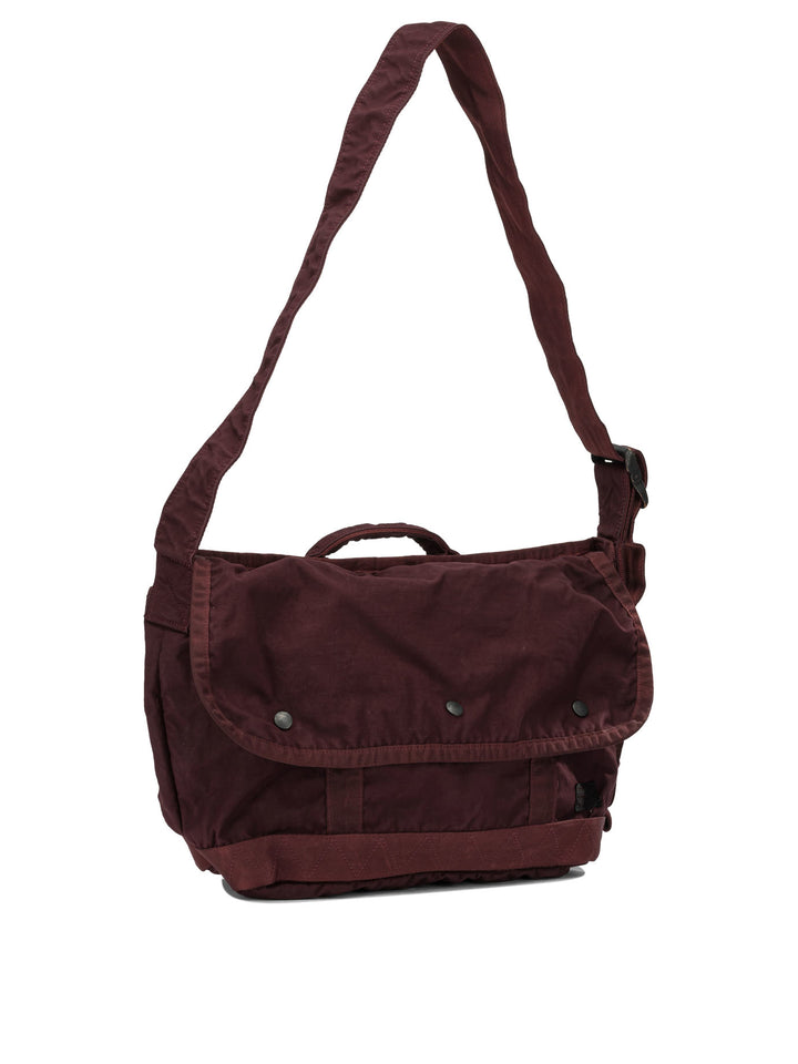 Porter-Yoshida & Co Crag Messenger Shoulder Bags - Bordeaux | b19ce82770a72d76fc8a18e279ecfb711986db1d