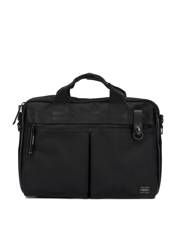 Porter-Yoshida & Co Heat 2way Handbags - Black | d434785e30e0dc3db041e6a638be81131378c976