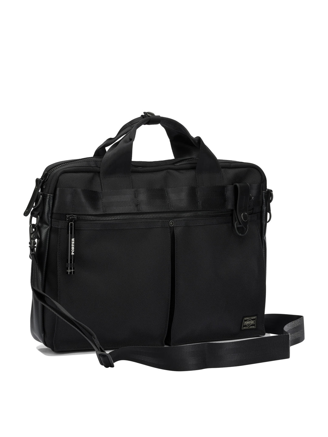 Porter-Yoshida & Co Heat 2way Handbags - Black | d7b258ee922e0f1fc1e1d92c383052bf261e50f3
