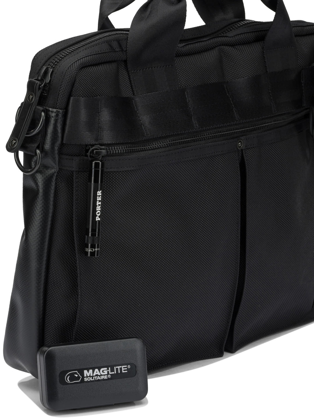 Porter-Yoshida & Co Heat 2way Handbags - Black | a461e18bd5a941e127d8c21cee3de15e6a3a9811