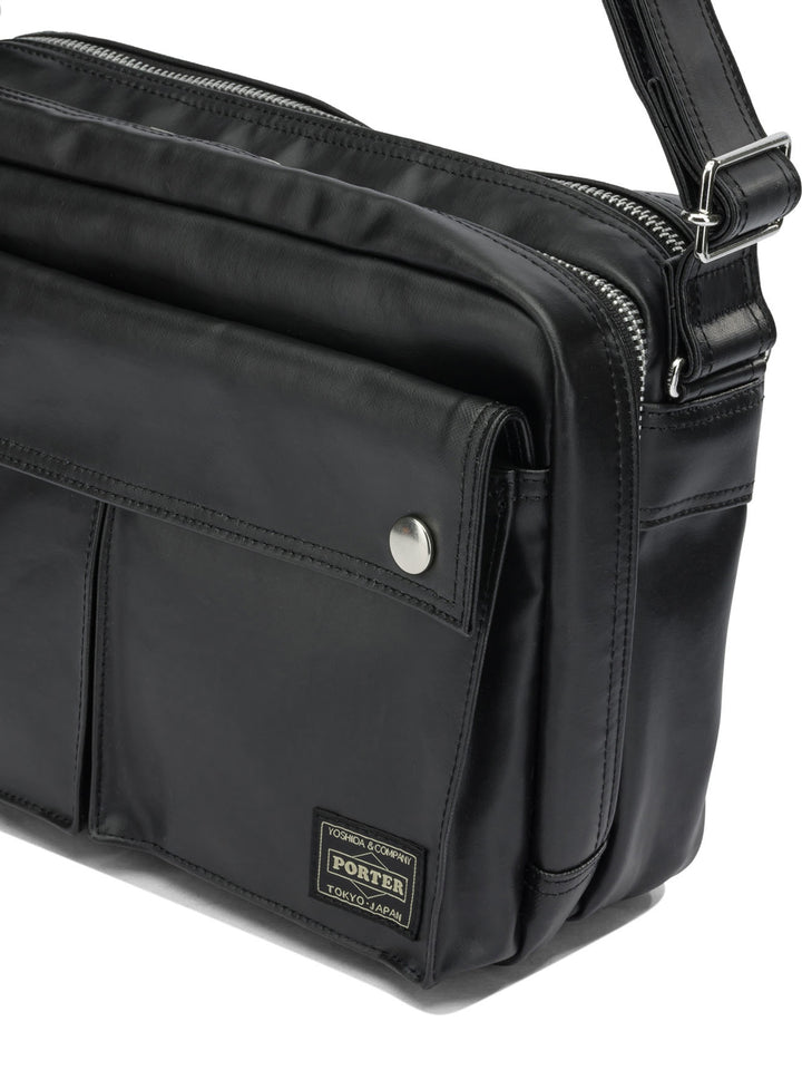 Porter-Yoshida & Co Free Style Crossbody Bags - Black | 0b667c067038377e2e7c6f151331fc2d7ae82a72