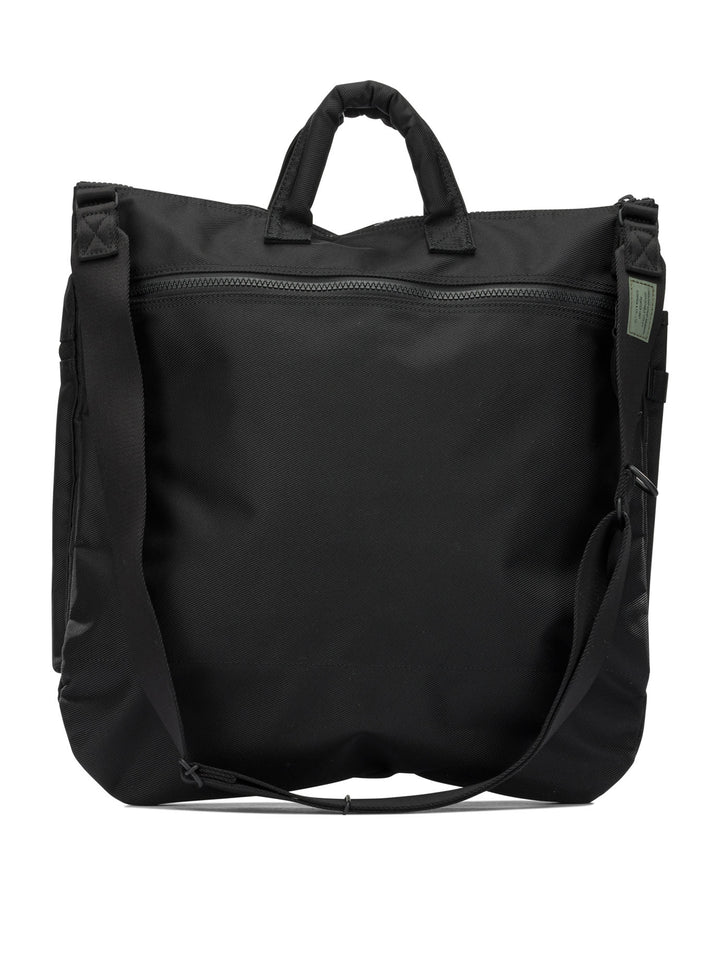 Porter-Yoshida & Co 2 Way Helmet Crossbody Bags - Black | 995565dd5355819dc0cfc84a121d4997cb7f7d3f