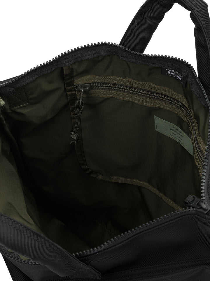 Porter-Yoshida & Co 2 Way Helmet Crossbody Bags - Black | b5ab7f43e1e90fb2271dfa17ff9ce1adc0e2df10