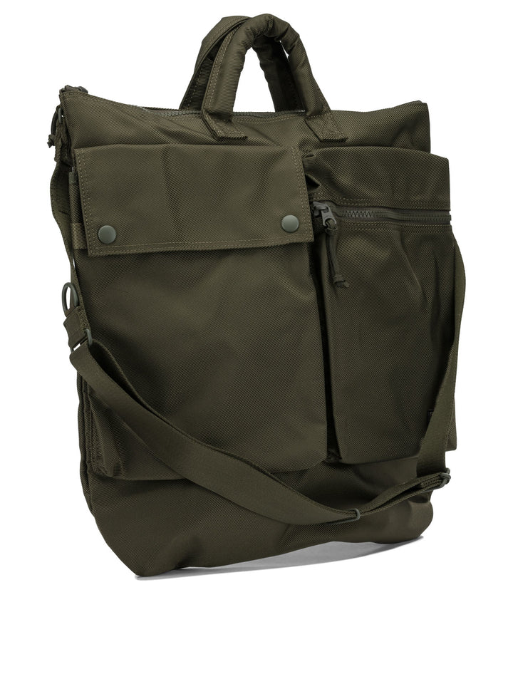 Porter-Yoshida & Co 2 Way Helmet Crossbody Bags - Beige | 6079ae7650fe25f3706378b1dfa37fbc8b259c39