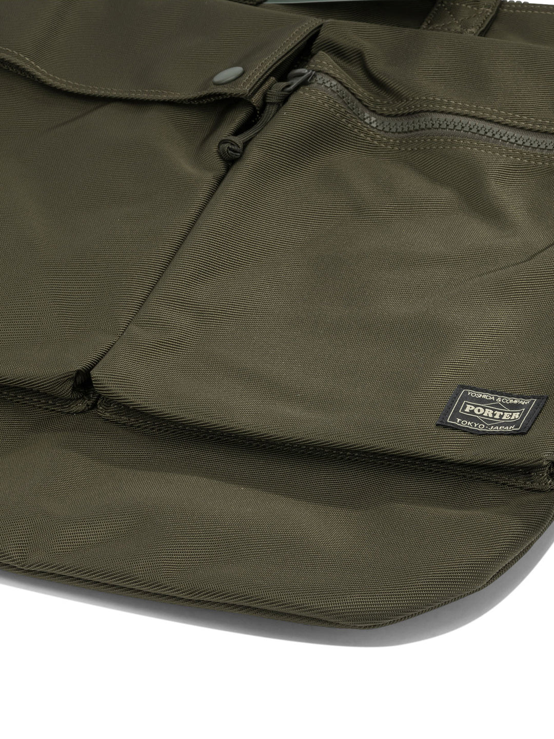 Porter-Yoshida & Co 2 Way Helmet Crossbody Bags - Beige | ee284fc8081538ddb4174ad3b4b7e588fb8b141e