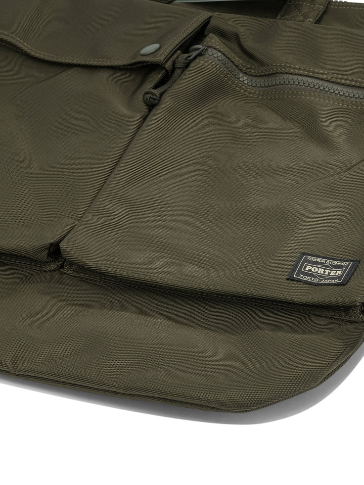 Porter-Yoshida & Co 2 Way Helmet Crossbody Bags - Beige | ee284fc8081538ddb4174ad3b4b7e588fb8b141e