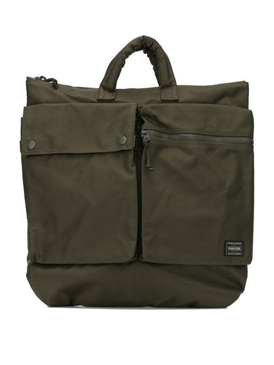 2 Way Helmet Crossbody Bags Beige