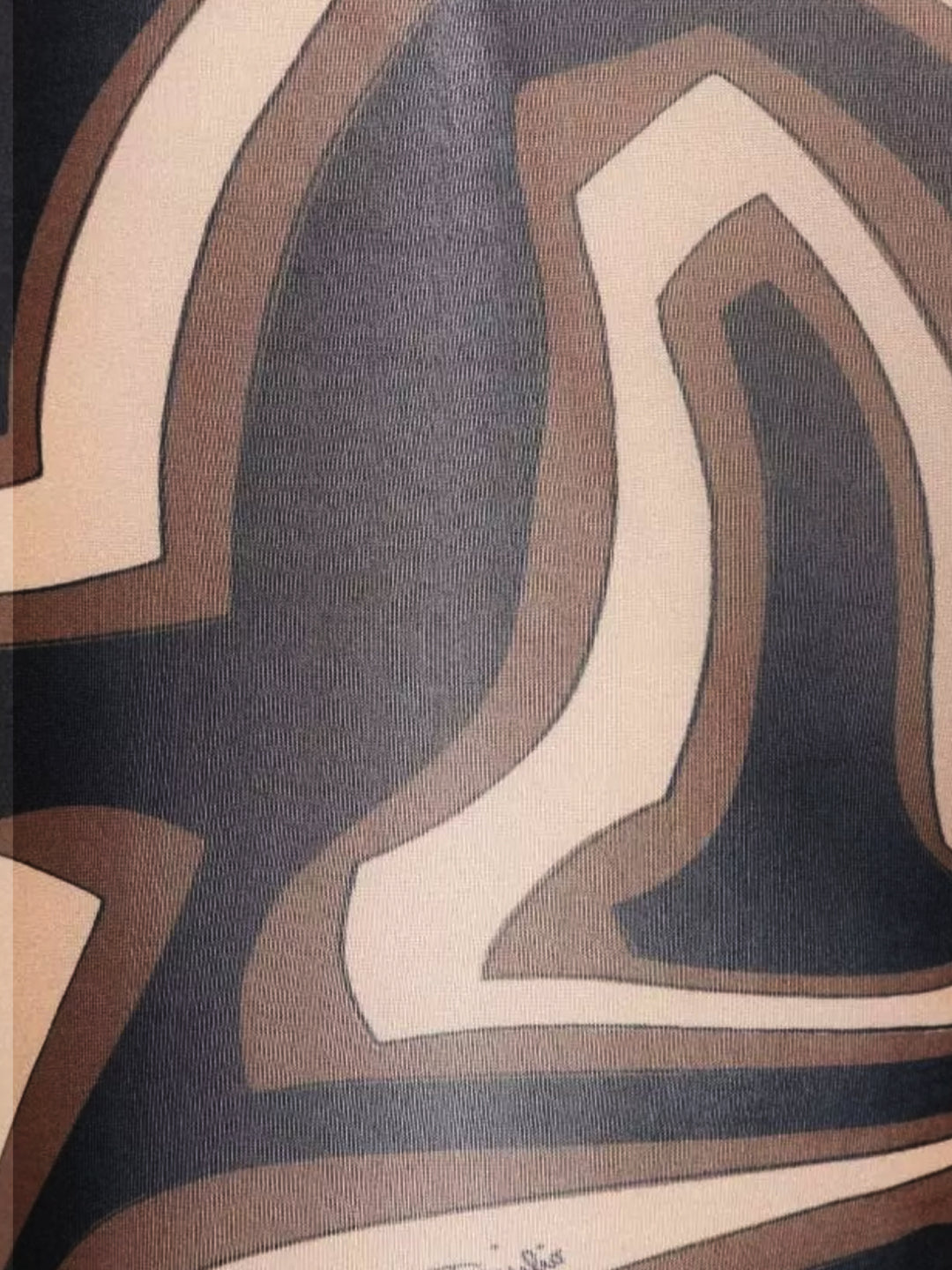 Pucci Printed Jersey Tights Socks - Brown | b441917e5c0db01dfb43877421ec401a51566fa2
