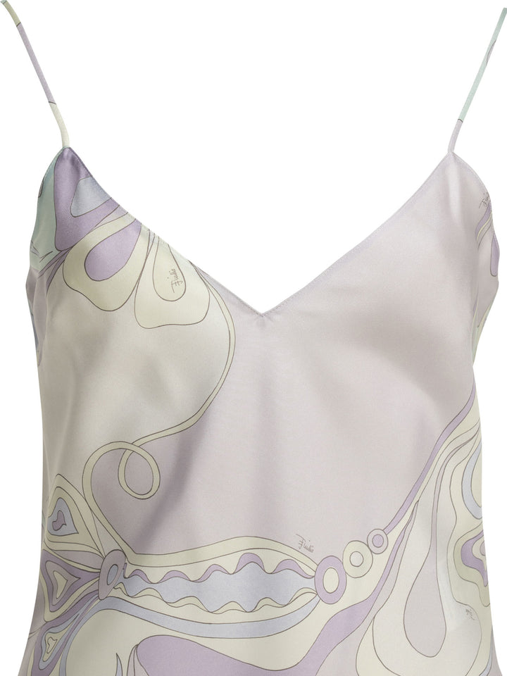 Pucci Orchidee Tops - Purple | b5a62071b1364d325ad7defaccdaedd84c1263cb