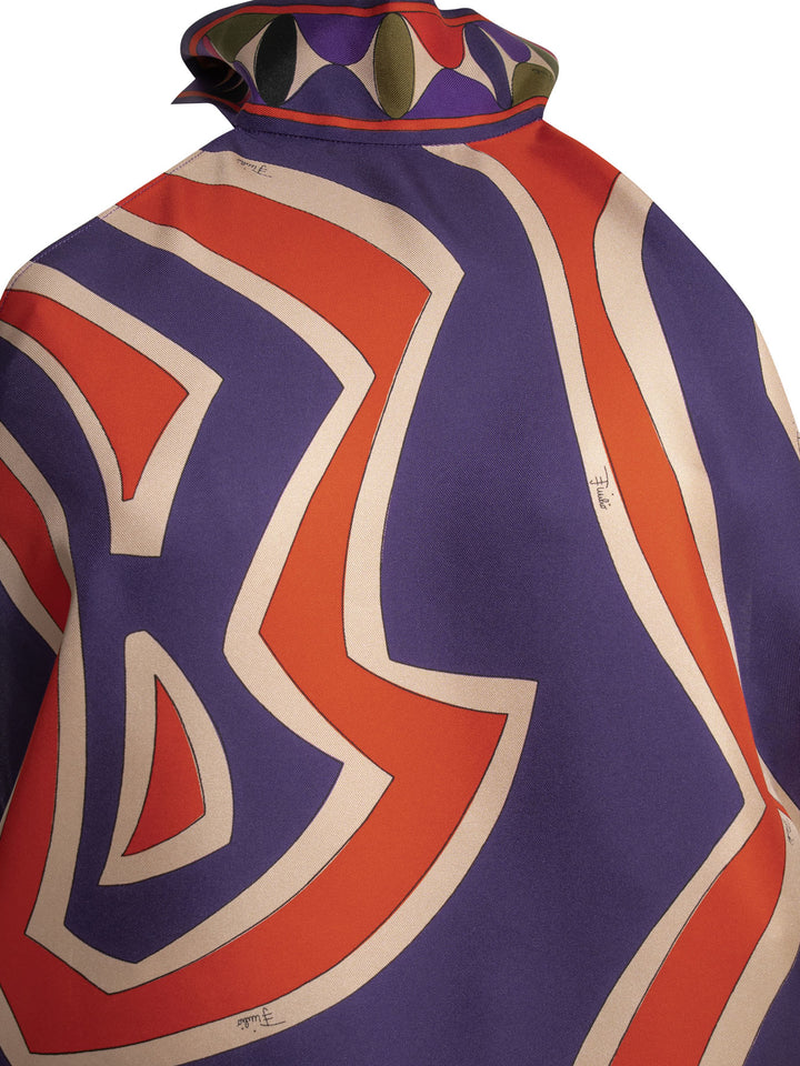 Pucci Labirinto Tops - Purple | 723a2a8f81d245e3c1e1add8d890ffb5201089f3