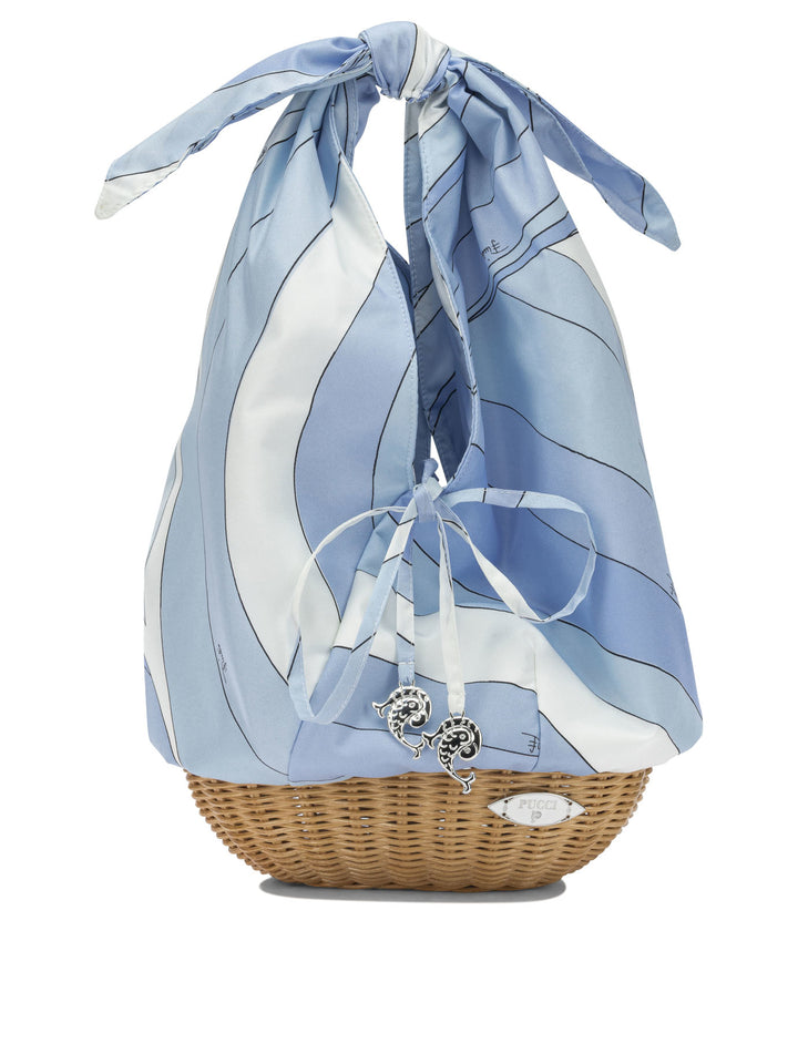 Pucci Picnic Handbags - Light blue | 1e2e745b834a010e4d64722ddd70c583fe694d40