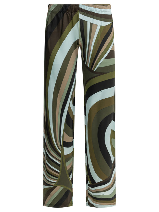 Iride Trousers Green