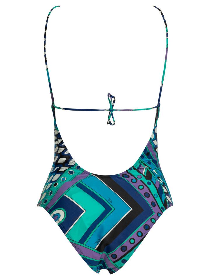 Pucci Vivara Swimwear - Blue | 070a3eb46fce0b74e50808fbb99b128035fdf845