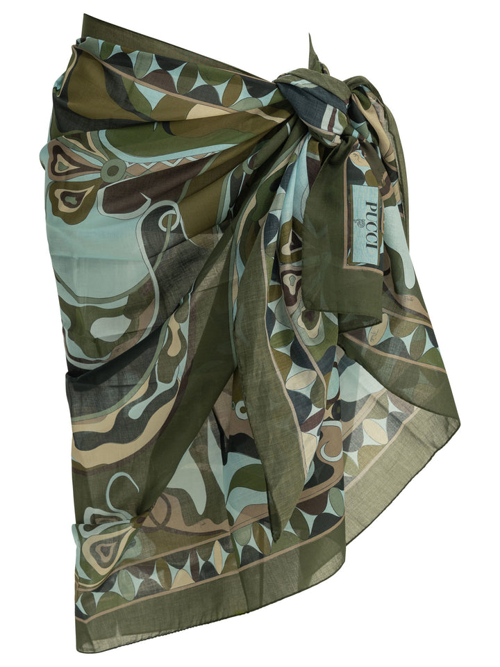 Pucci Orchidee Swimwear - Green | 8d8af226e24c8b5e2e355387f3e38276a4dc3bdd