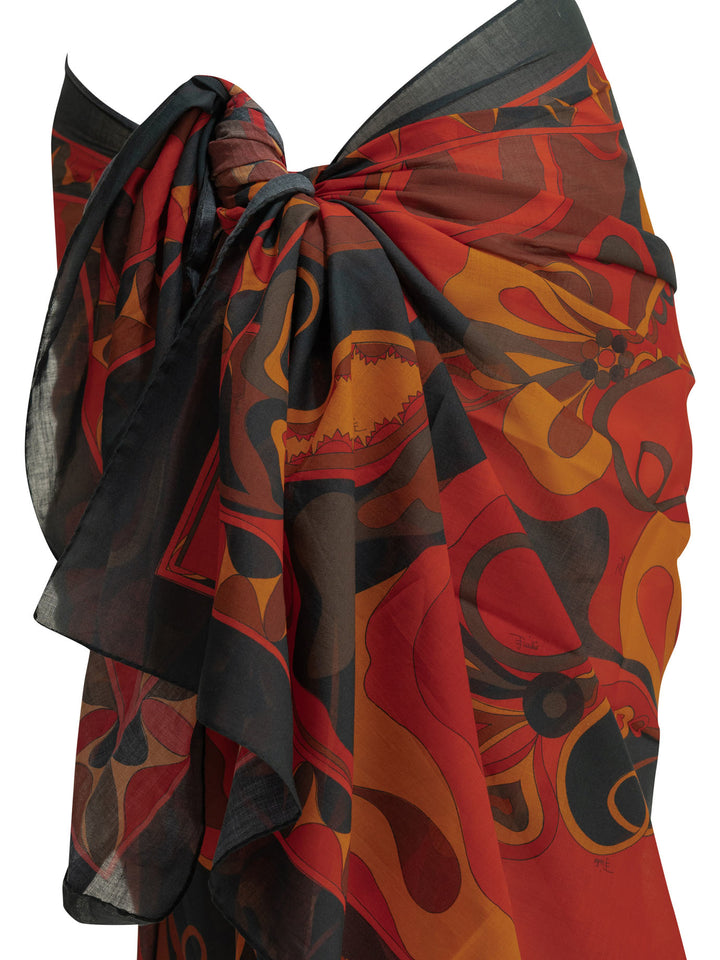 Pucci Orchidee Swimwear - Red | 0805b0e21026201f6a756c3c1467213b8301b22a