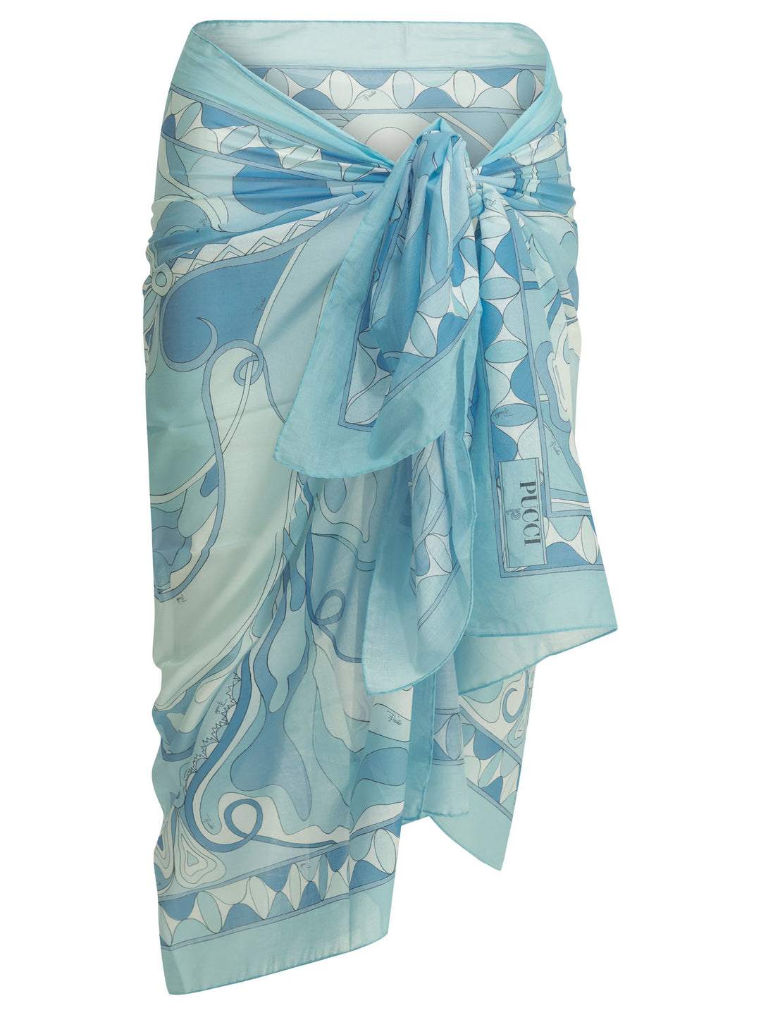 Pucci Orchidee Swimwear - Light blue | b8931e1db8612af058f439334f0bf92382d18782