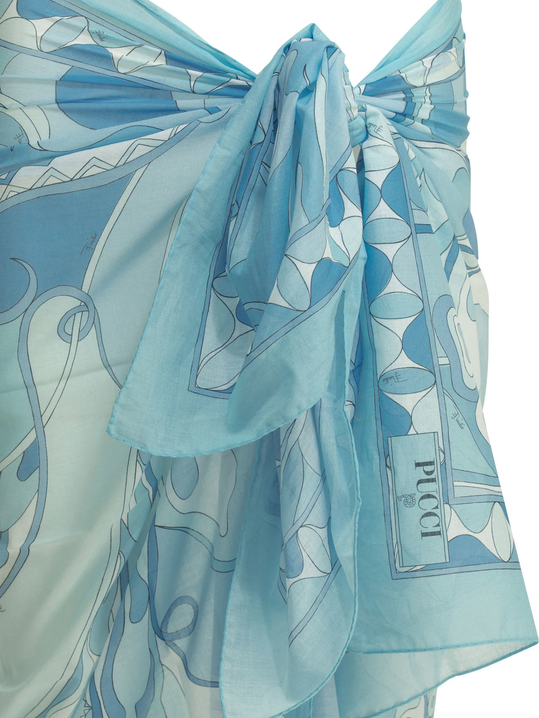 Pucci Orchidee Swimwear - Light blue | 4545ba0889c3acf8d1fabaec7b070e4914f37234