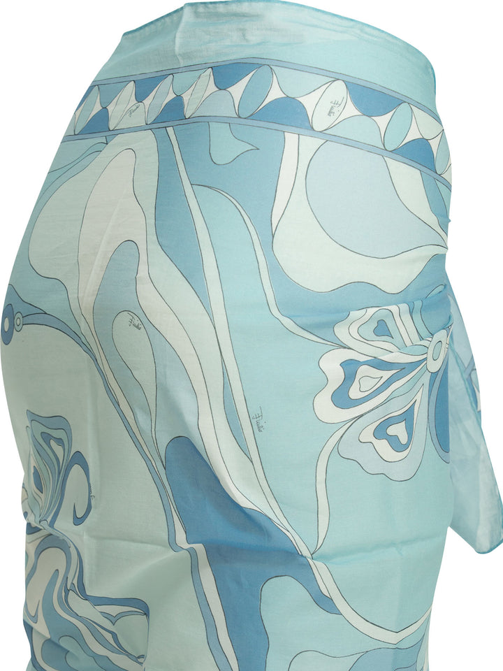 Pucci Orchidee Swimwear - Light blue | d3bc881c4c01f19cfe24aafcb423baf806831dca
