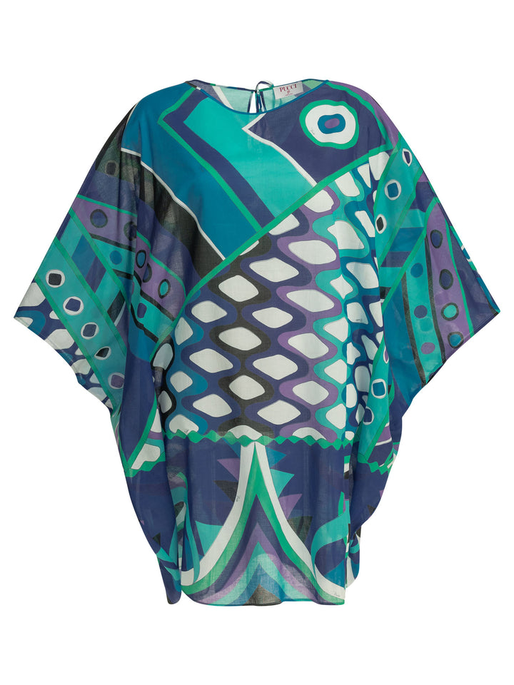 Pucci Vivara Dresses - Blue | dd1984092e1bc370636dbc71c32bd405fc9ac0cd