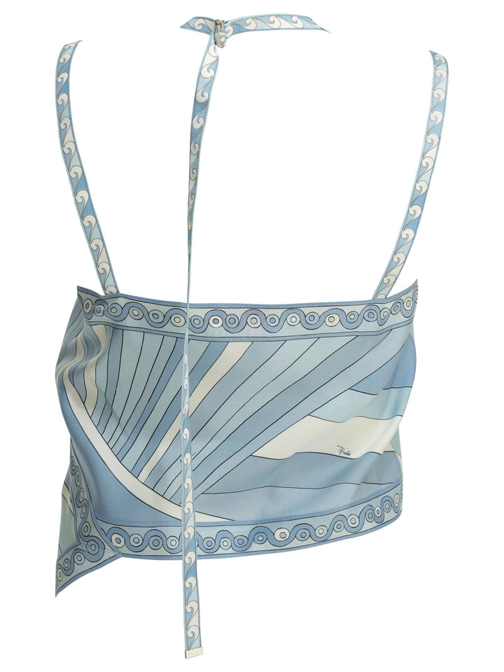 Pucci Iride Tops - Light blue | d8f08664d2e30cdfd49773316972818b99bd63bc