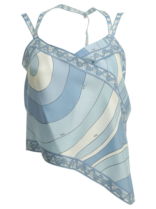 Iride Tops Light Blue