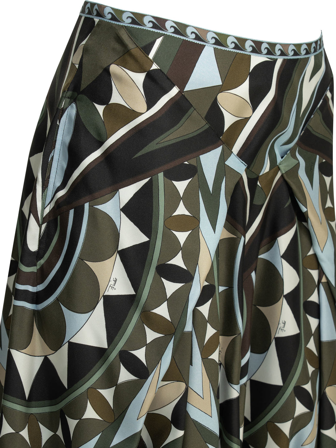 Pucci Manuba Trousers - Multicolor | 30a6d1cf206e9e06cf94c799404a0d67a8adf199