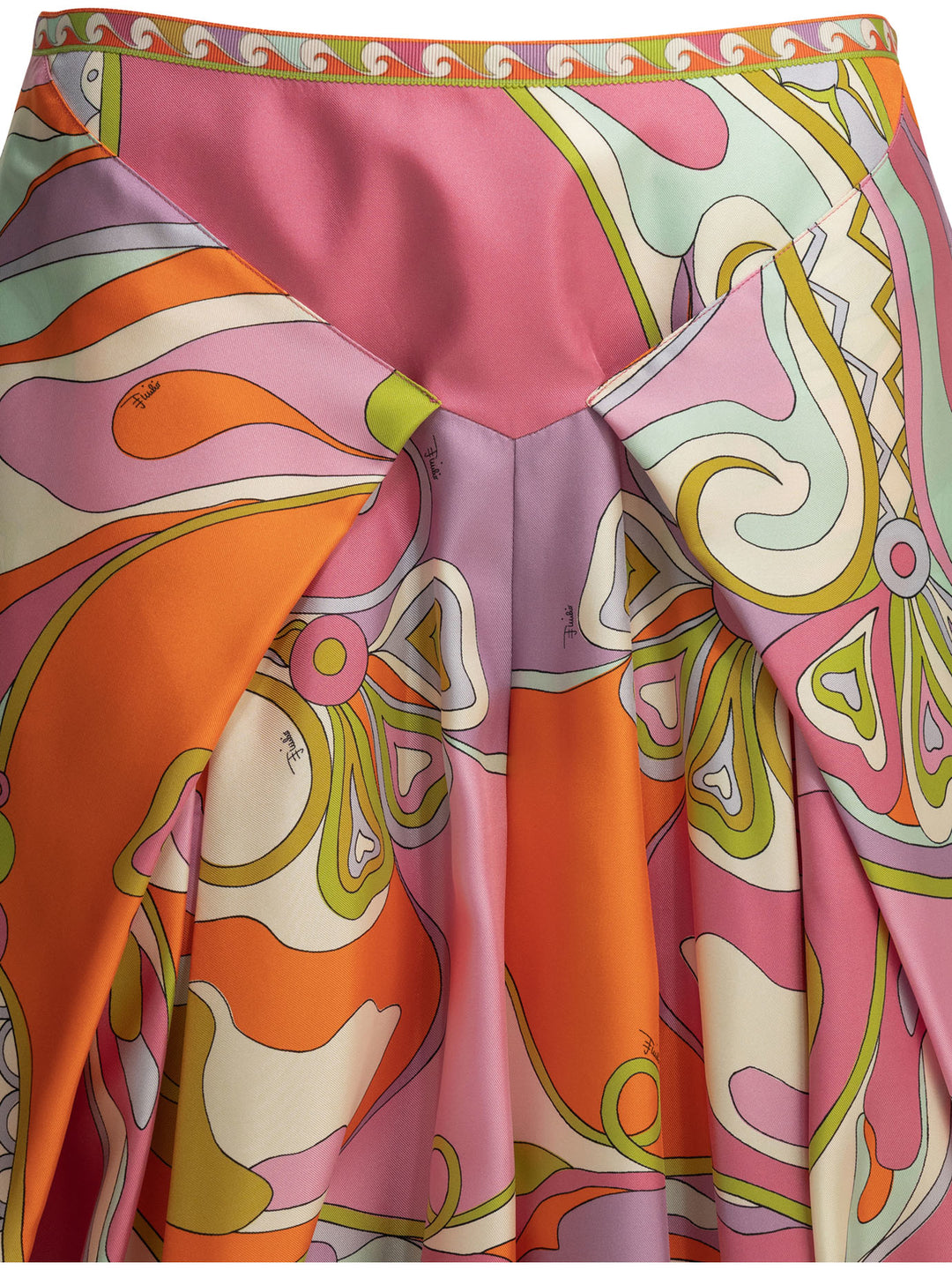 Pucci Orchidee Trousers - Multicolor | b551bc30b613ca83c6c444bd13cd13a893f1adc4