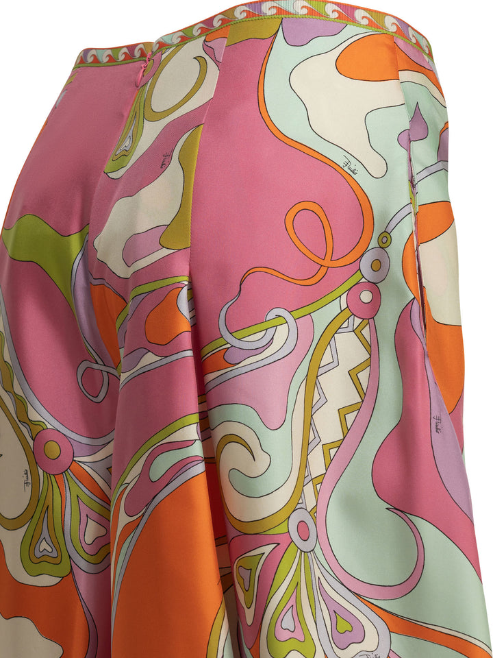 Pucci Orchidee Trousers - Multicolor | e3e48e575626f4363d47b614fa4cb2908aa0c333